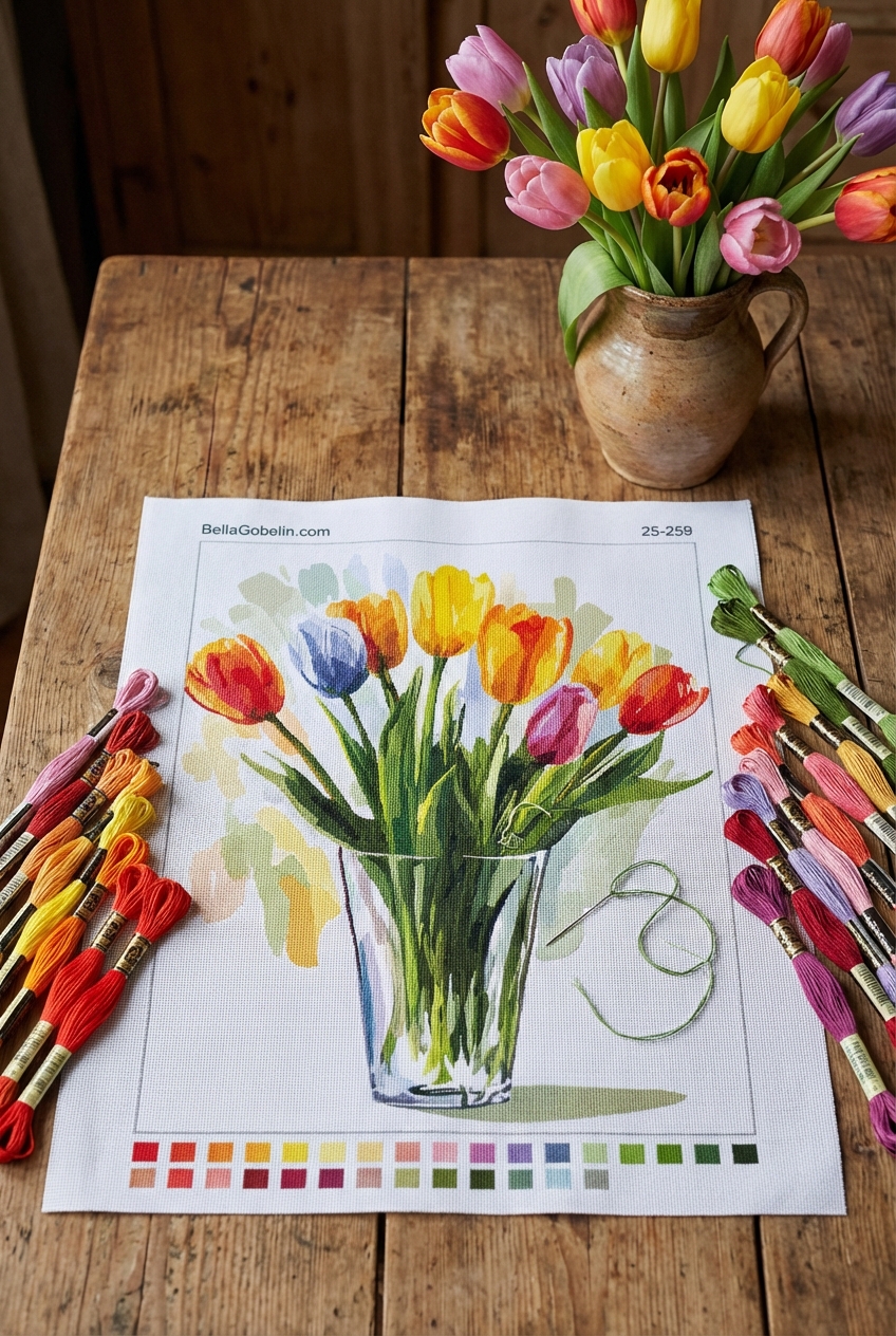 Tulipáncsokor