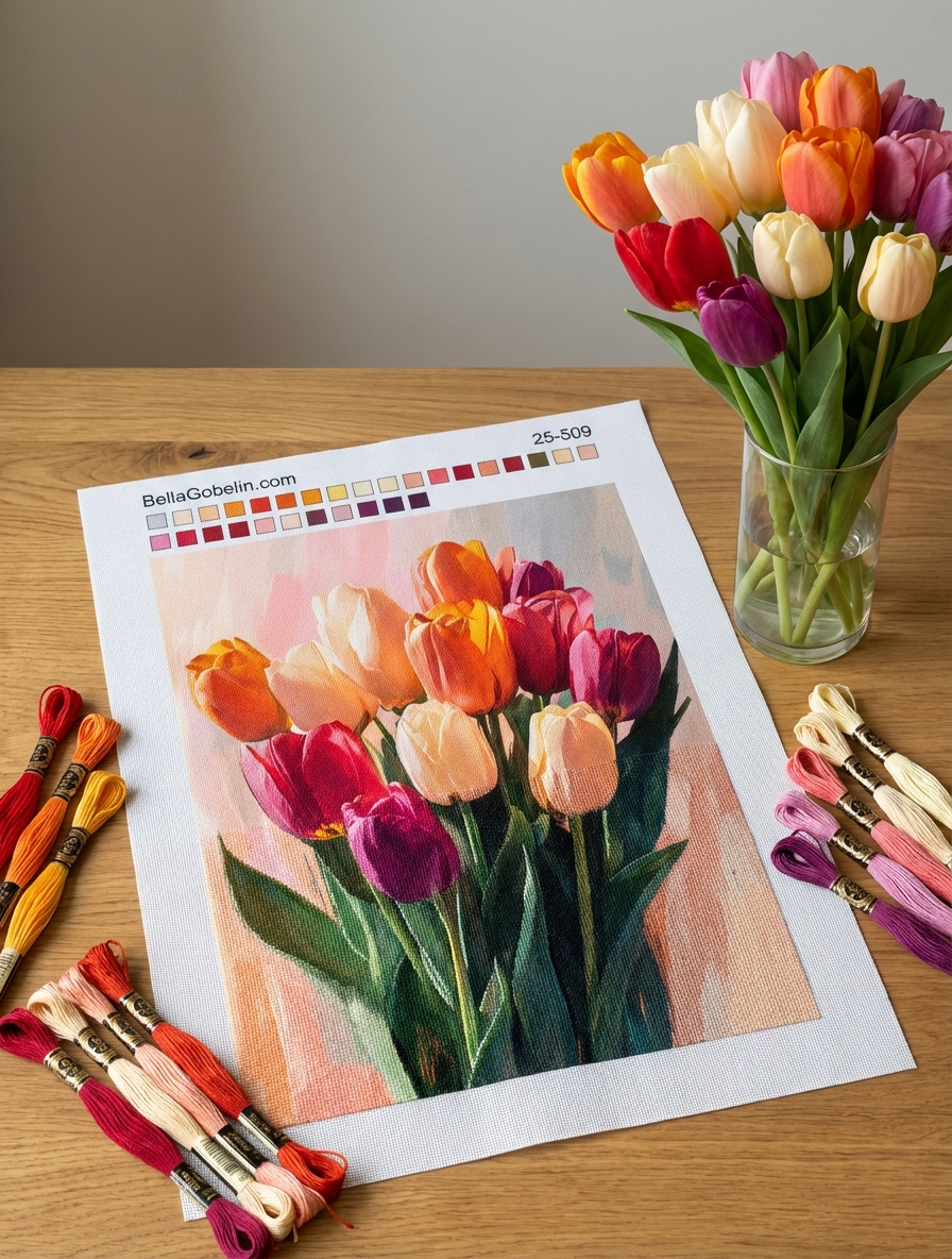 Tulipáncsokor