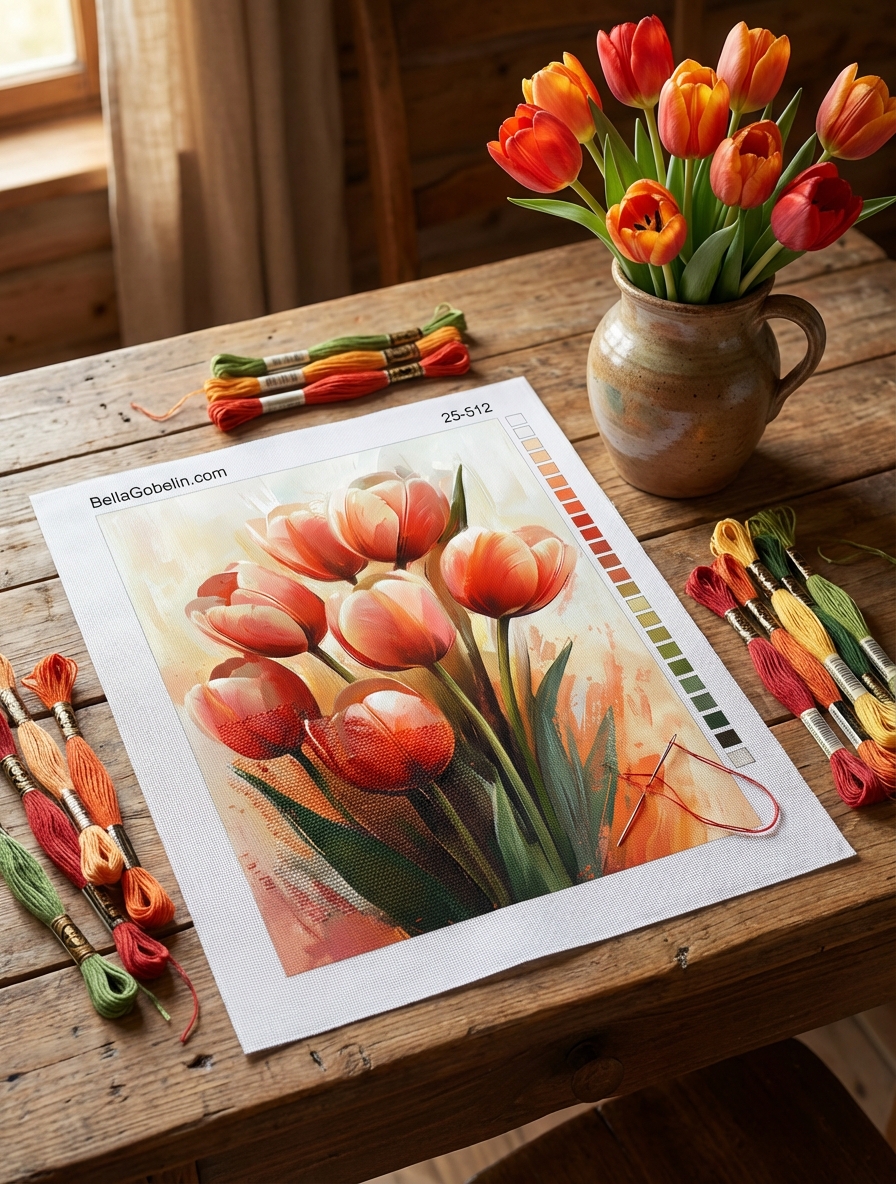 Tulipáncsokor