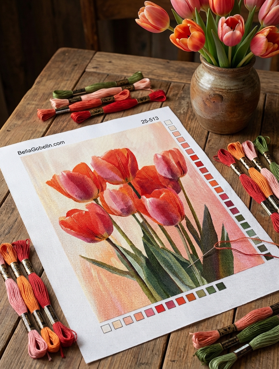 Tulipáncsokor