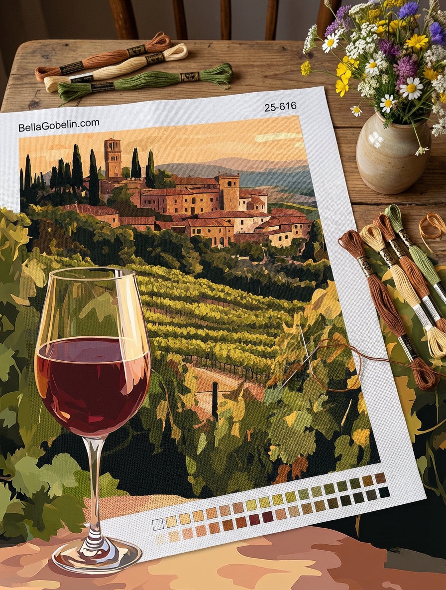 Gyönyörű Toszkána, Chianti, Bor