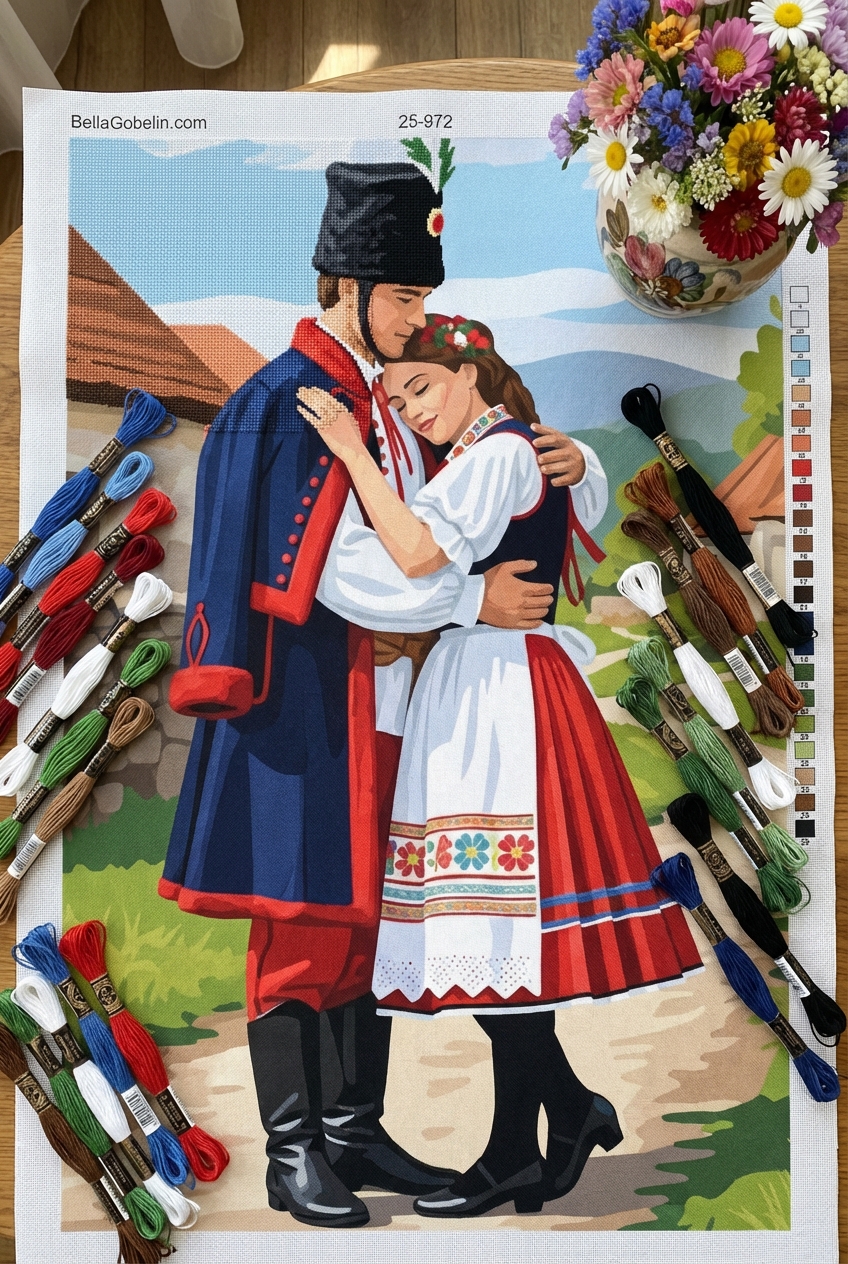 Régi idők romantikája - Huszárfiú és kedvese