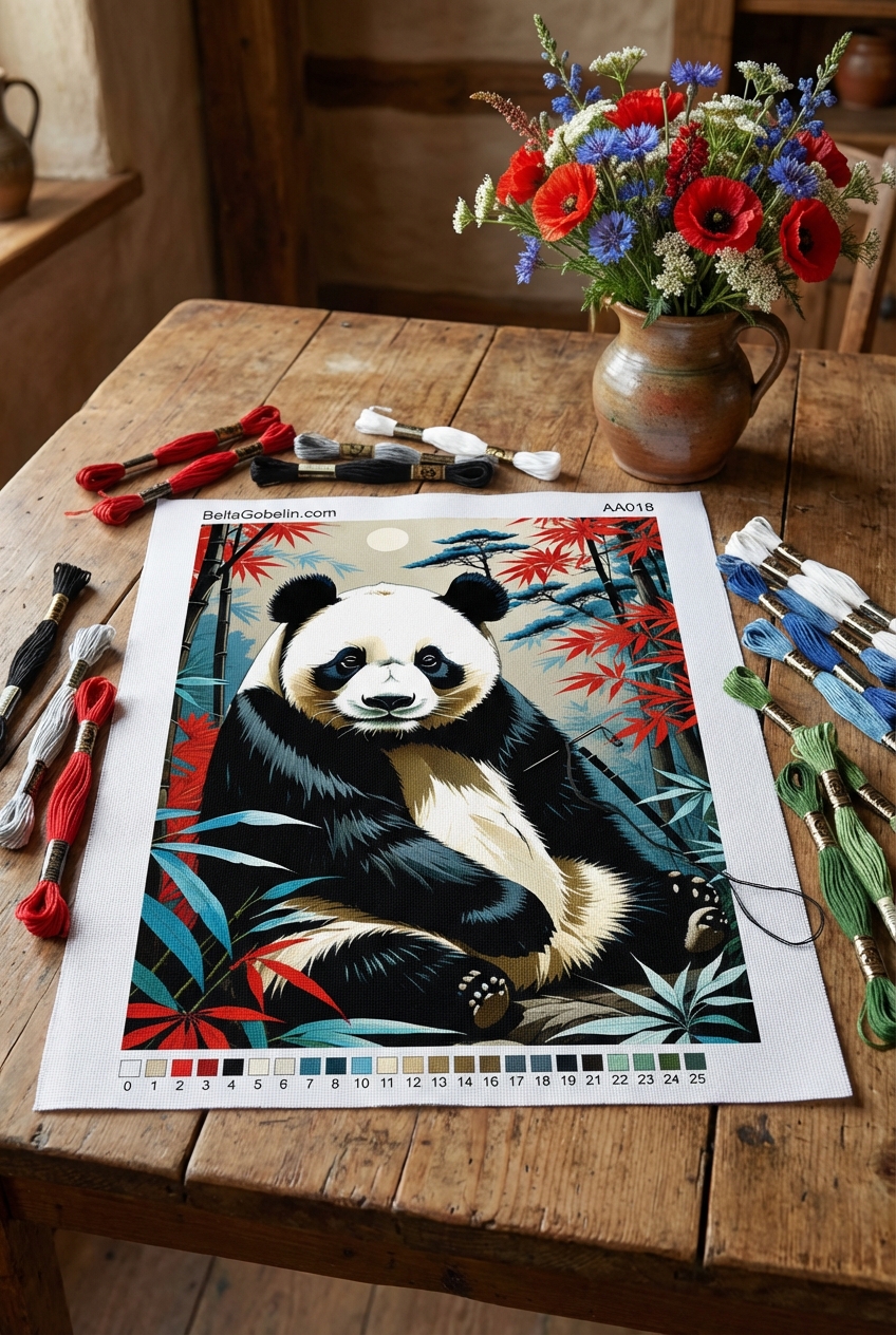 Panda portré