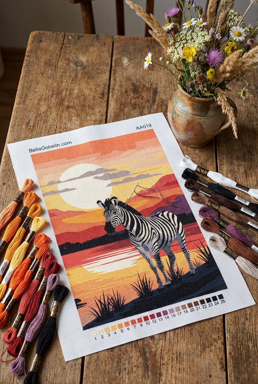 Zebra portré