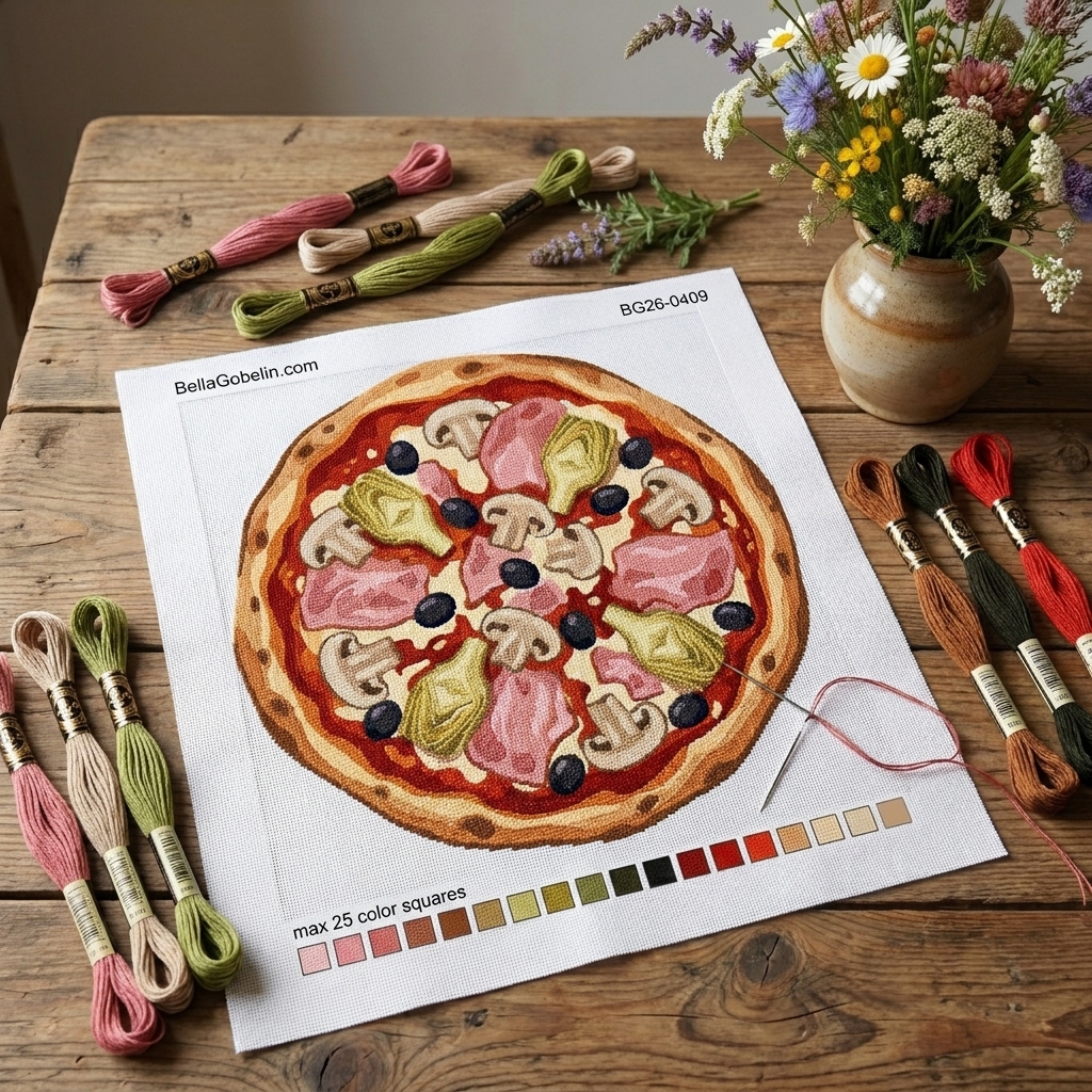Capricciosa pizza