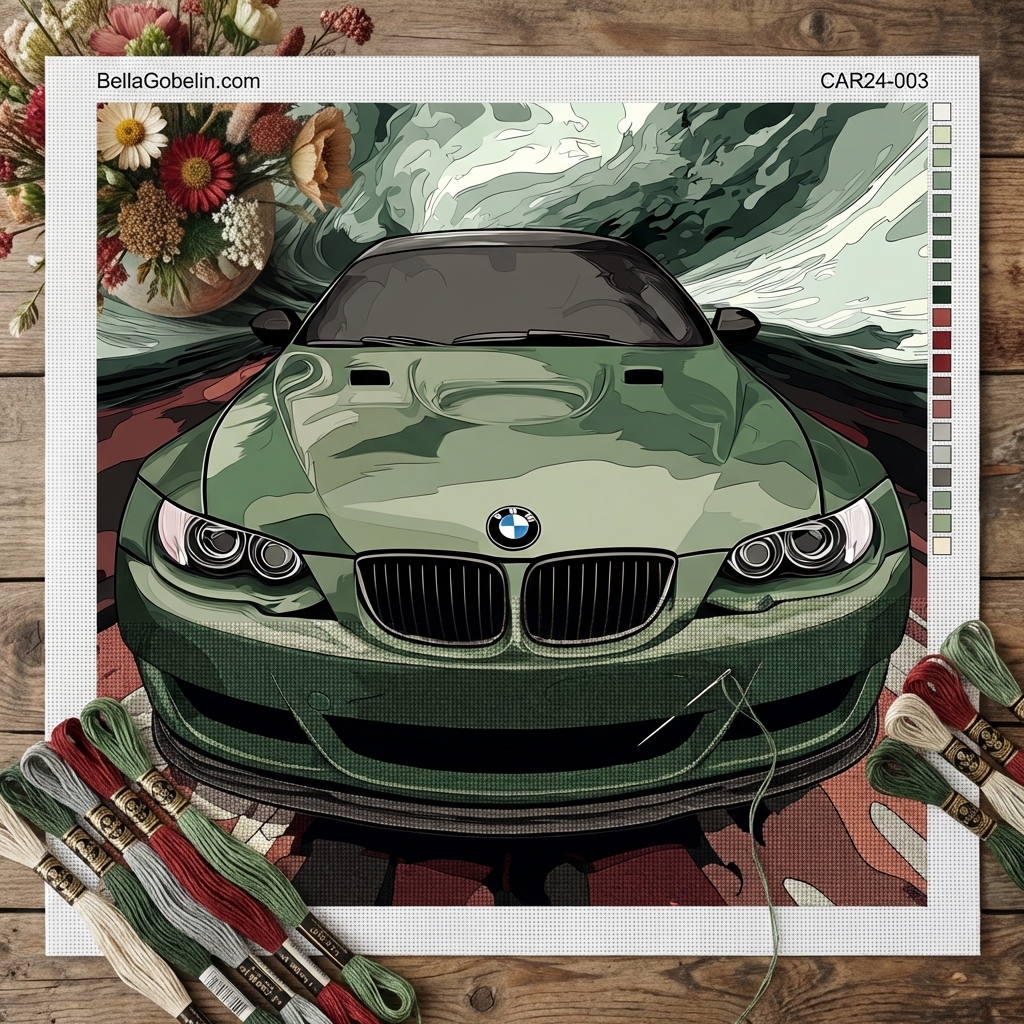 Autó portré: a zöld BMW