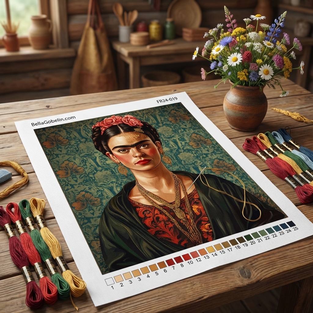 Frida Kahlo portré