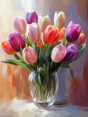 Tulipáncsokor
