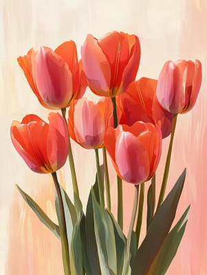 Tulipáncsokor