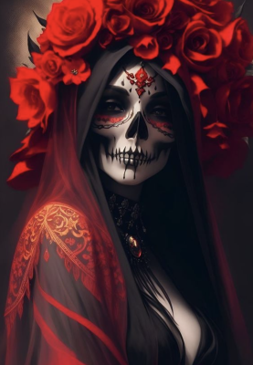 Mexikói halloween téma