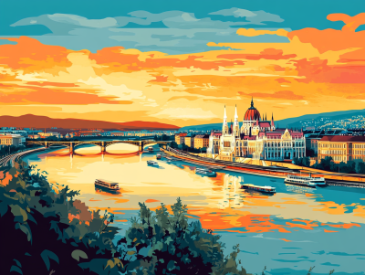 Budapest panoráma