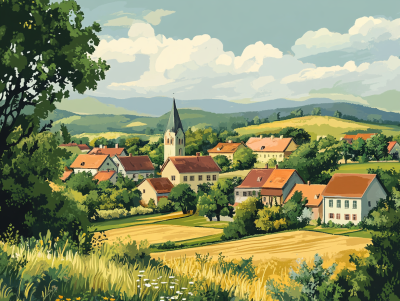 Magyar falu