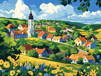 Magyar falu