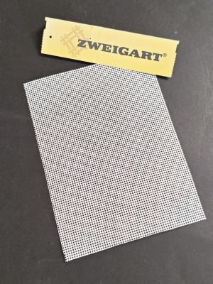 Fehér Zweigart Stramin 44/100 (normál kanava) - 15x20 cm
