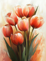Tulipáncsokor