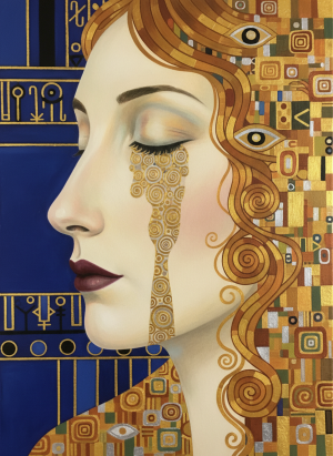 Klimt - Arany könnyek - Variáció 3